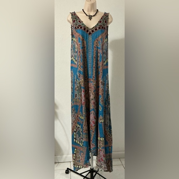 EUC Hermant & Nandita Zara Maxi Dress Size Small - Picture 10 of 15